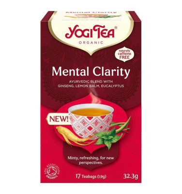 Ceai Mental Clarity Eco 17 pliculete a 1,9 grame Yogi Tea foto