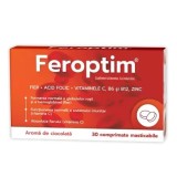 FEROPTIM AROMA CIOCOLATA 30CPS MASTICABILE