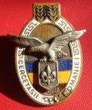Insigna cercetasii romaniei 2.2 x 3.0 cm NUMARUL INSIGNEI 1206
