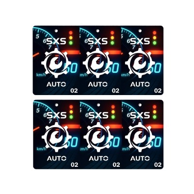 Pachet 6 x Odorizant auto bradut SXS02 foto