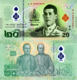 THAILANDA 20 baht 2022 polymer UNC!!!