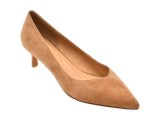 Pantofi eleganti EPICA nude, 5663, din piele intoarsa