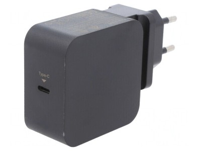&amp;Icirc;ncărcător USB-C PD45II Negru foto