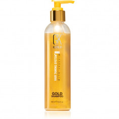 GK Hair Gold Shampoo șampon de protecție și hidratare cu aloe vera si unt de shea 250 ml