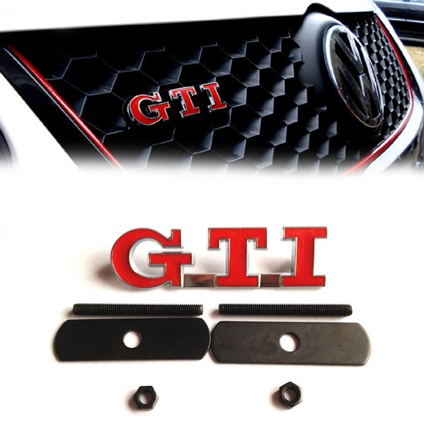 Emblema GTI grila fata Volkswagen