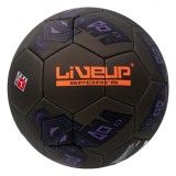 Minge Fotbal Liveup Nr. 5, Negru/Portocaliu, Adulti, Futsal, Durabila
