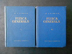 ALEXANDRU CISMAN - FIZICA GENERALA 2 volume, editie cartonata foto
