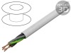 Cablu YDY 4G2,5mm2 rotund PVC alb 100m, Elektrokabel