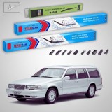 Cumpara ieftin Ștergătoare Volvo 960 S90 V90 1990-1998 | Set Față și Spate Flat &ndash; TeamCar&reg;