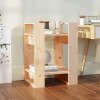 VidaXL Bibliotecă/Separator cameră, 41x35x57 cm, lemn masiv de pin
