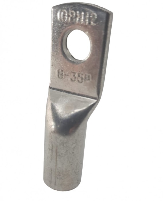 Papuc cupru recopt 35mm &sup2; cu gaura de 8mm lungime 52mm