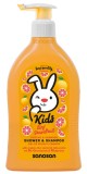 Gel de dus si sampon 2in1 cu aroma de grapefruit, 400ml, Sanosan