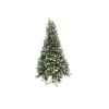 Brad Artificial de Craciun, eMazing, tip Pin Inzapezit, Inaltime 210 cm, Diametru 125 cm, 1266 ramuri