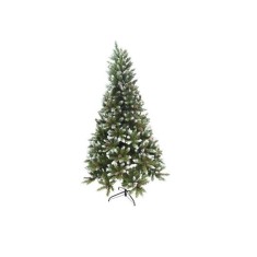 Brad Artificial de Craciun, eMazing, tip Pin Inzapezit, Inaltime 210 cm, Diametru 125 cm, 1266 ramuri