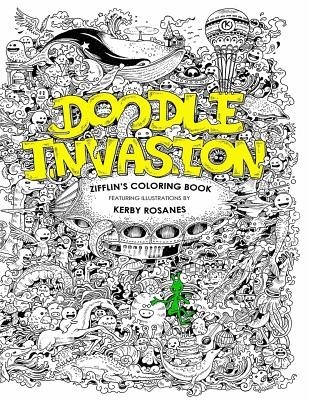 Doodle Invasion: Zifflin&amp;#039;s Coloring Book foto