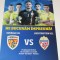 Program meci fotbal ROMANIA (U21) - LIECHTENSTEIN (U21) poster Romania