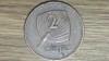 Fiji - moneda de colectie exotica - 2 cents 1969 - primul an de batere - Elisabeta II, Australia si Oceania