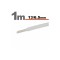 Tub termocontractibil transparent 13mm/ 6.5mm 1m 11024T-1
