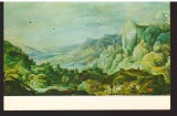 CPIB 22203 - CARTE POSTALA - SIBIU, MUZEUL BRUKENTHAL, PEISAJ MUNTOS CU MOARA