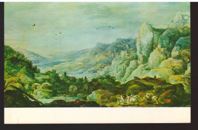 CPIB 22203 - CARTE POSTALA - SIBIU, MUZEUL BRUKENTHAL, PEISAJ MUNTOS CU MOARA foto