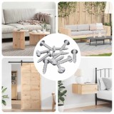 vidaXL Cuie Auto-filetante 10976 pcs Zincat Oțel 864504