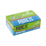 Pioneze Nichelate Ecada, 11 mm, 100 Buc/Cutie, 10 Cutii/Set, Culoare Argintie, Pioneza Nichelata cu Cap Plat Rotund, Pioneze cu Diametrul Capului de 1