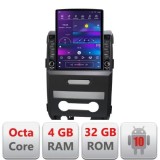 Navigatie Ford F150 2008-2014 Octa Core ecran tip TESLA 9.7&quot; cu Android Radio Bluetooth Internet GPS WIFI 4+32GB DSP 4G CarStore Technology