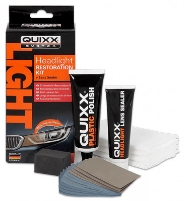 Quixx Kit Pentru Reparația Si Intreținerea Farurilor 30ML 10143 foto