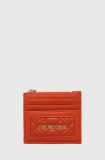 Love Moschino portofel femei, culoarea portocaliu