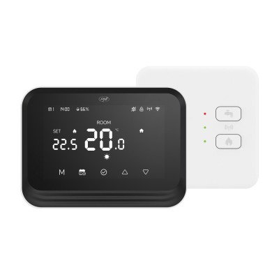 Resigilat : Termostat inteligent PNI CT210S fara fir, cu WiFi, control prin Intern foto