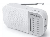 Radio Portabil Muse M-025 , FM/MW (Alb)