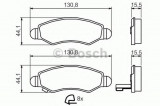 Set placute frana,frana disc OPEL AGILA (A) (H00) (2000 - 2007) BOSCH 0 986 494 458