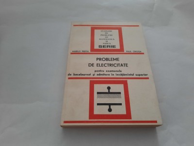 MARIUS PREDA \ PAUL CRISTEA - PROBLEME DE ELECTRICITATE,RF14/4 foto