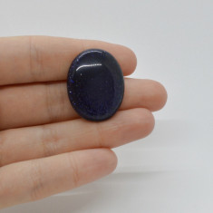 Cabochon goldstone albastru 28x23x5mm c110