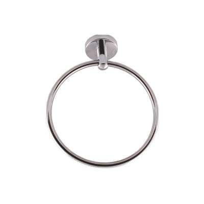Suport prosop, rotund, din inox, A15107 foto