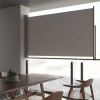 VidaXL Copertină laterală retractabilă de terasă, gri, 140 x 300 cm 45192