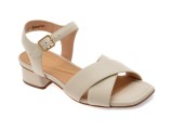 Sandale CLARKS bej, SERINA 35 CROSS, din piele naturala