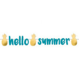 Banner hello summer 90 cm