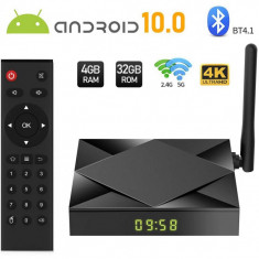 Smart TV Box Mini PC Techstar® TX6S, Android 10, 4GB + 32GB ROM, 8K HDR ,WiFi 5GHz, Allwinner H603