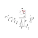 Cumpara ieftin Segment piston 39.50 KTM SX 50 2009 - 2026