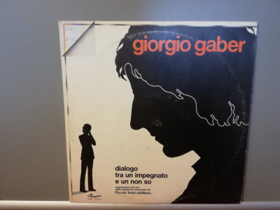 Giorgio Gaber &amp;ndash; Dialogo Tra &amp;hellip;.-2LP Set (1972/Carosello/Italy) - Vinil/Vinyl/NM+ foto