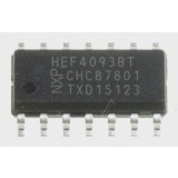 HEF4093BT 4000 LOCMOS, SMD, SOIC14 HEF4093BT,652 Circuit Integrat NXP