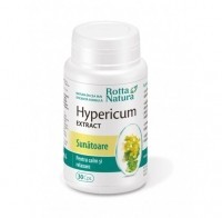 Hypericum (Sunatoare) Extract Rotta Natura 30cps Cod: 24156 foto