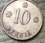 MNDSTR053 Finlanda (curatata) 10 Pennia 1939
