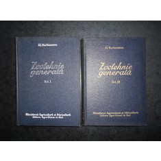 AL. FURTUNESCU - ZOOTEHNIE GENERALA 2 volume (1958, editie cartonata)
