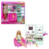 Cumpara ieftin Barbie - Set Papusa Barbie si Ceainarie