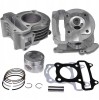 Set Motor Scuter Chinezesc 80cc 4T + Chiuloasa Racire Aer GY6 Baotian Buffalo Kymco Lifan Peugeot Rex Diametru 47mm Bolt 13mm