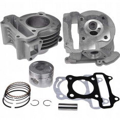 Set Motor scuter GY6 80 47MM 80cc 4T + CHIULOASA - Racire Aer