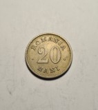 20 Bani 1900 Rara Piesa Frumoasa de Colectie