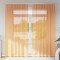 vidaXL Perdele Voile cu Bucle 2 buc Portocaliu 140x225 cm
